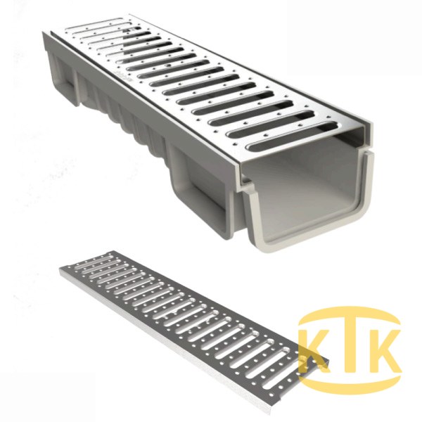 Paslanmaz/Galvaniz Kanal Izgarası 150x500x20 mm (PGI.1520-A) A15 - Galvaniz Kanal Izgarası - Kompozit Rögar