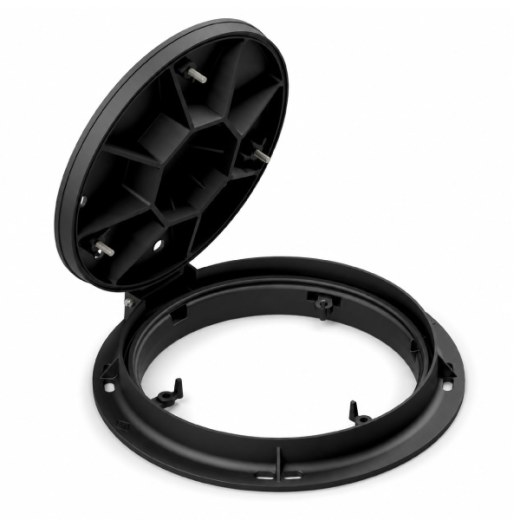Döküm Rögar Kapağı Takımı Ø600 mm 180° Yuvarlak (DKT.600-C) C250 - Döküm Rögar Kapakları - Kompozit Rögar
