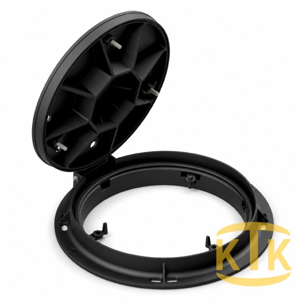 Döküm Rögar Kapağı Takımı Ø600 mm 180° Yuvarlak (DKT.600-C) C250